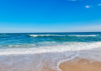 海邊想象自然冥想